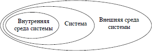 Внутренняя и внешняя среда системы